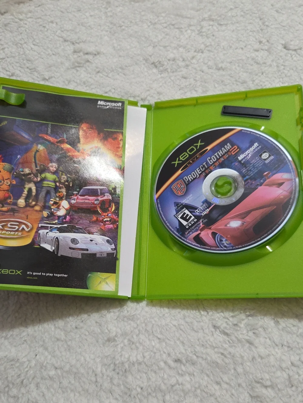 XBOX PROJECT GOTHAM RACING 2 VIDEO GAME